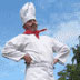 stilt walking comedy chef thumbnail